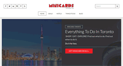 Desktop Screenshot of minicardstoronto.com